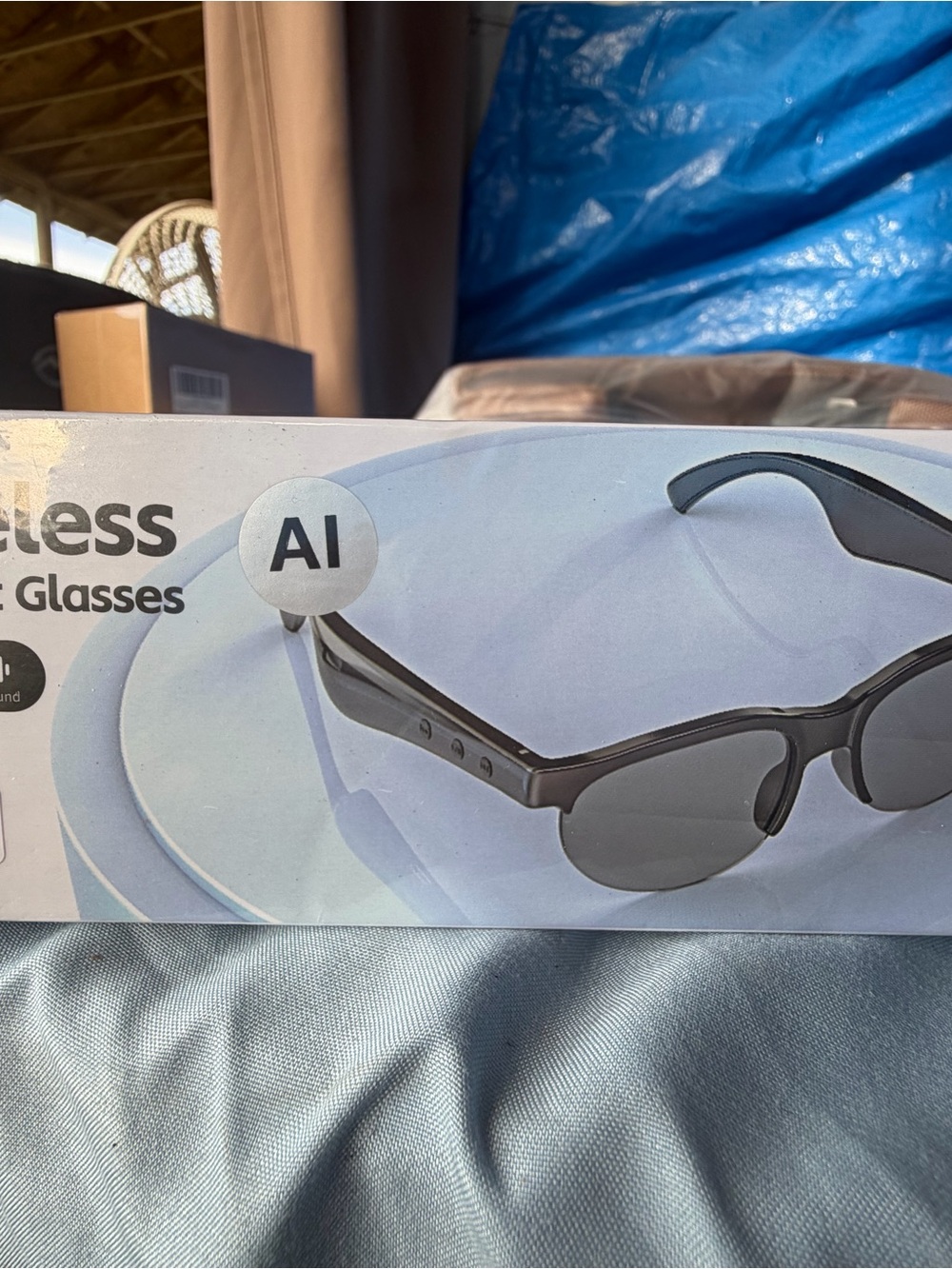Wireless Audio Sunglasses in Black — Bluetooth Speaker Shades